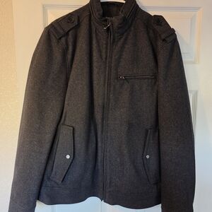 Emanuel Ungaro Charcoal Military Jacket